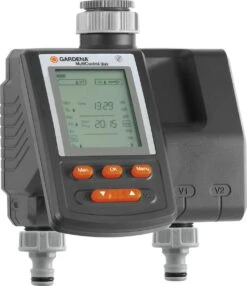 GARDENA Besproeiingsomputer MultiControl Duo - 3 Besproeiingen Per Dag - 1min Tot 3u 59min. -Tuin Verkoop 1037x1200