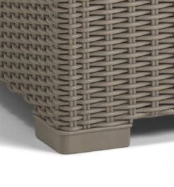 Allibert California Loungeset - 5 Personen - Cappuccino -Tuin Verkoop 1114x1200 1