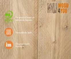 Wood4you - Tuinbank - Ameland - 'Doe Het Zelf' Bouwpakket Steigerhout 152Lx72Hx57D Cm - Incl Kussen -Tuin Verkoop 1200x1005 3