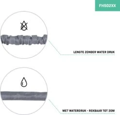 VONROC Tuinslang – Uitrekbare Tuinslang 20 Meter – Incl. Aansluitingen, Muursteun, Spuitstuk En Broespistool -Tuin Verkoop 1200x1149 1