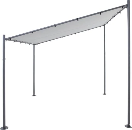 SORARA® Milano Paviljoen - Grijs - 285x300 Cm. -Tuin Verkoop 1200x1184 1
