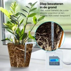 Automatisch Bewateringssysteem Voor Kamerplanten Met Pomp – Waterdruppelaar – Watergeefsysteem– Planten Watergever -Tuin Verkoop 1200x1198 2