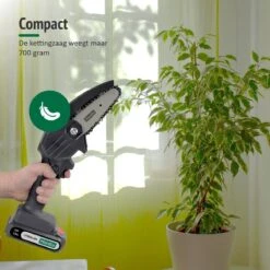 Mardin Mini Kettingzaag - Snoeizaag - Kettingzaag - Kettingzaag Electrisch Met 2 Accu - Inclusief Koffer - 1 Extra Accu - Zwart -Tuin Verkoop 1200x1199 2
