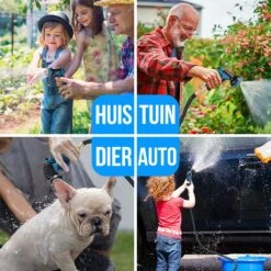 Strex Flexibele Tuinslang 15M Met Sproeikop - Uitrekbaar - Incl. Koppelingen, Ophanghaak & Opbergzak 14 Strex Flexibele Tuinslang 15M Met Sproeikop - Uitrekbaar - Incl. Koppelingen, Ophanghaak & Opbergzak -Tuin Verkoop 1200x1200 140