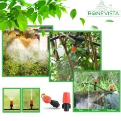 Bone Vista® 155 Stuks Water Druppelslang Irrigatiesysteem Tuin – Bewateringssysteem & Druppelsysteem -Tuin Verkoop 1200x1200 149