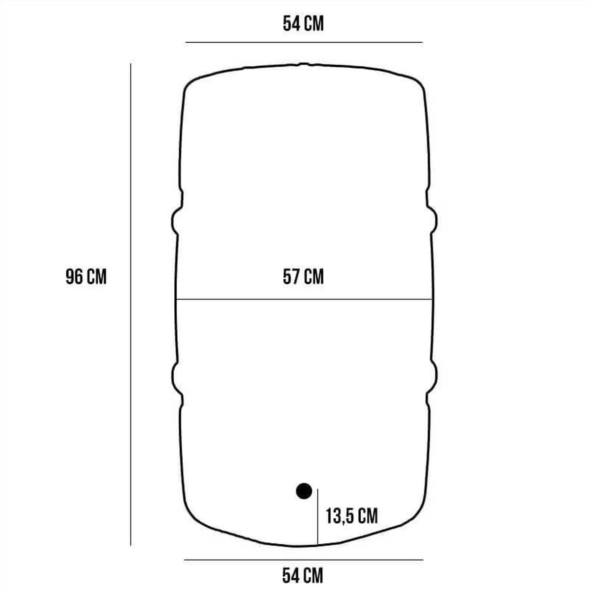 Harcostar Regenton 227 Liter - Groen 6 Harcostar Regenton 227 Liter - Groen - Image 6