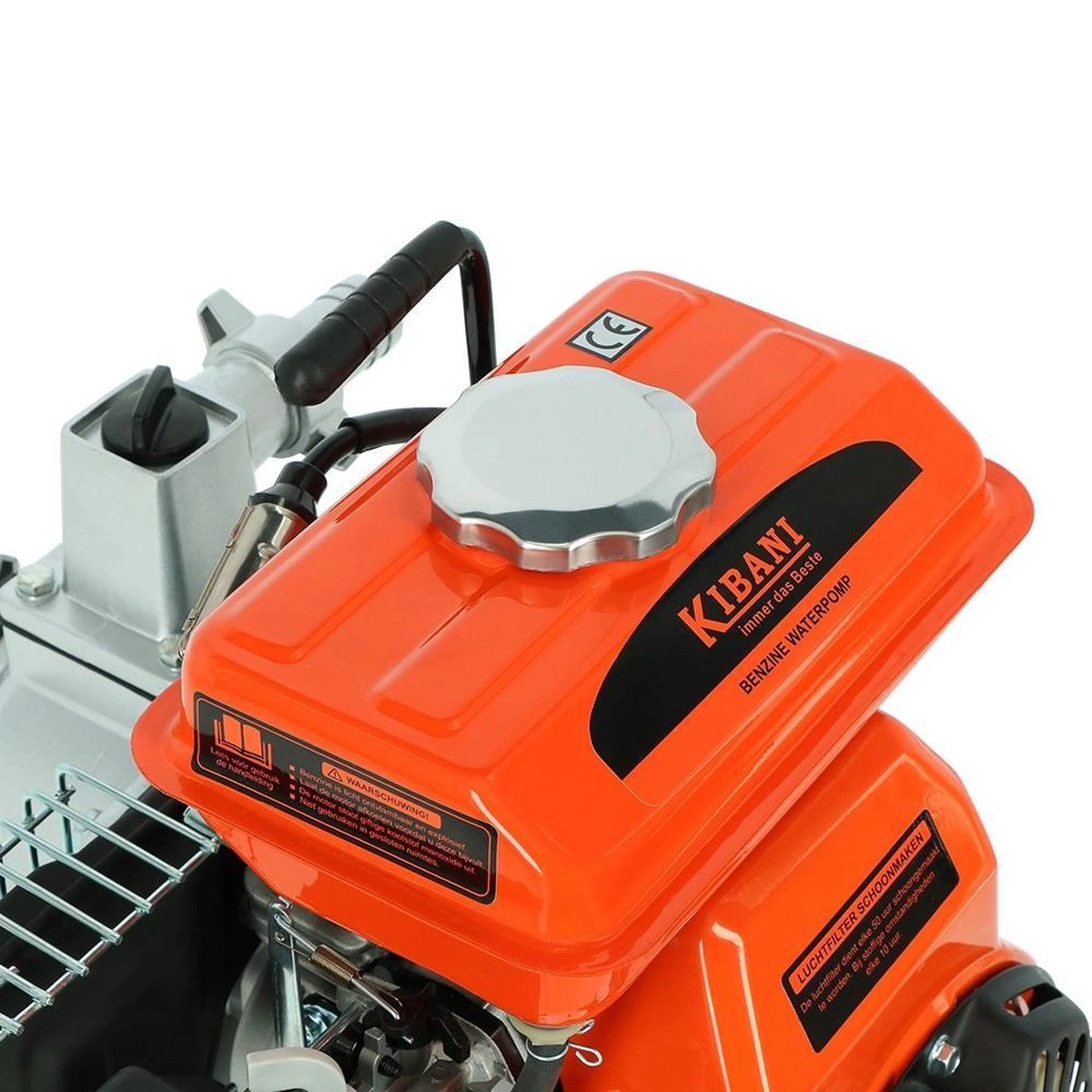 Kibani Waterpomp 8.000 Liter P/uur - 98 Cc / 1.5 PK 4-takt Benzine Motor - 4000 Toeren/Minuut - Doorstroming 8 M³ P/uur - Tuinpomp 4 Kibani Waterpomp 8.000 Liter P/uur - 98 Cc / 1.5 PK 4-takt Benzine Motor - 4000 Toeren/Minuut - Doorstroming 8 M³ P/uur - Tuinpomp - Image 4