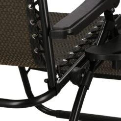 Springos Tuinstoel | Ligstoel | Opvouwbaar | Verstelbaar | Ergonomische Hoofdsteun | Bruin / Zwart -Tuin Verkoop 1200x1200 316