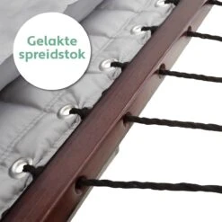 Vita5 Hangmat Met Standaard En Spreidstok – 2 Persoons – Incl. Bekerhouder - Afneembaar Kussen – Uv-bestendig – Lichtgrijs -Tuin Verkoop 1200x1200 323