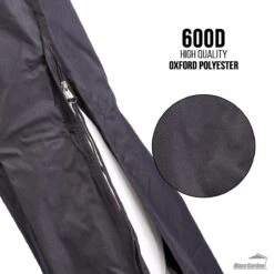 MaxxGarden Parasolhoes - Afdekhoes Voor Zweefparasol - Beschermhoes - 200-400 Cm - Met Rits En Trekkoord - Zwart -Tuin Verkoop 1200x1200 332