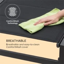 Blumfeldt Renazzo Lounge Ligstoel - Ligbed Voor De Tuin - Aluminium Tuinstoel - 6 Standen - Waterafstotend - Bekleding Van 70 % Pvc En 30 % Polyetheen - Zwart 12 Blumfeldt Renazzo Lounge Ligstoel - Ligbed Voor De Tuin - Aluminium Tuinstoel - 6 Standen - Waterafstotend - Bekleding Van 70 % Pvc En 30 % Polyetheen - Zwart -Tuin Verkoop 1200x1200 381