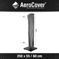 AeroCover Parasolhoes - Zweef Parasols - Grijs - 250x55 Cm (HxB) -Tuin Verkoop 1200x1200 418
