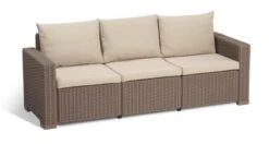 Allibert California Loungeset - 5 Personen - Cappuccino -Tuin Verkoop 1200x642