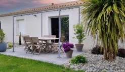 SORARA® Milano Overkapping / Paviljoen - Zand - 285 X 400 Cm. -Tuin Verkoop 1200x697