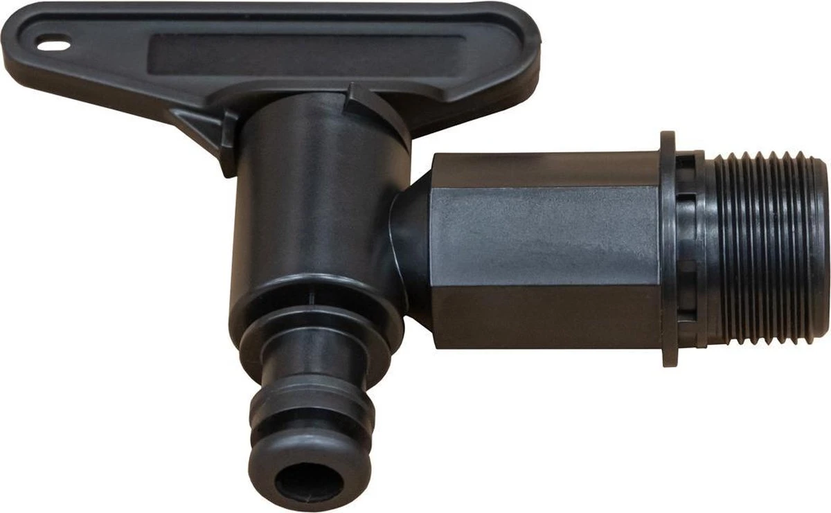 Luxe Voordeelset 100L Antraciet Rainsaver Regenton + Kraan + Voet + Vulautomaat| Muurmodel 3 Luxe Voordeelset 100L Antraciet Rainsaver Regenton + Kraan + Voet + Vulautomaat| Muurmodel - Image 3