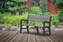 Keter Montero Tuinbank - 3-personen - 150x62,5x89cm – Grafiet -Tuin Verkoop 1200x799 40