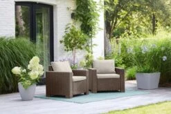 Allibert California Loungeset - 5 Personen - Cappuccino -Tuin Verkoop 1200x800 120
