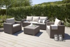 Allibert California Loungeset - 5 Personen - Cappuccino -Tuin Verkoop 1200x800 121