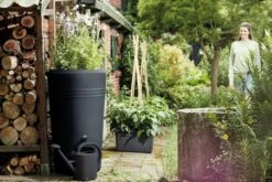 Elho Green Basics Regenton - Regenton - Living Black - Buiten - 200 Liter -Tuin Verkoop 1200x800 52
