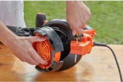Black & Decker BLACK+DECKER BEBLV300SB-QS Bladblazer - 404 Km/u - 3000W - Zuig-/blaasfunctie - Gesnoerd -Tuin Verkoop 1200x808
