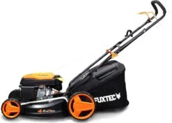 FUXTEC Grasmaaier Benzine - 46cm - Zelfrijdend / Zelftrekkend / Achterwielaandrijving - Mulchfunctie - Opvangbak 50L - FX-RM4646 -Tuin Verkoop 1200x856