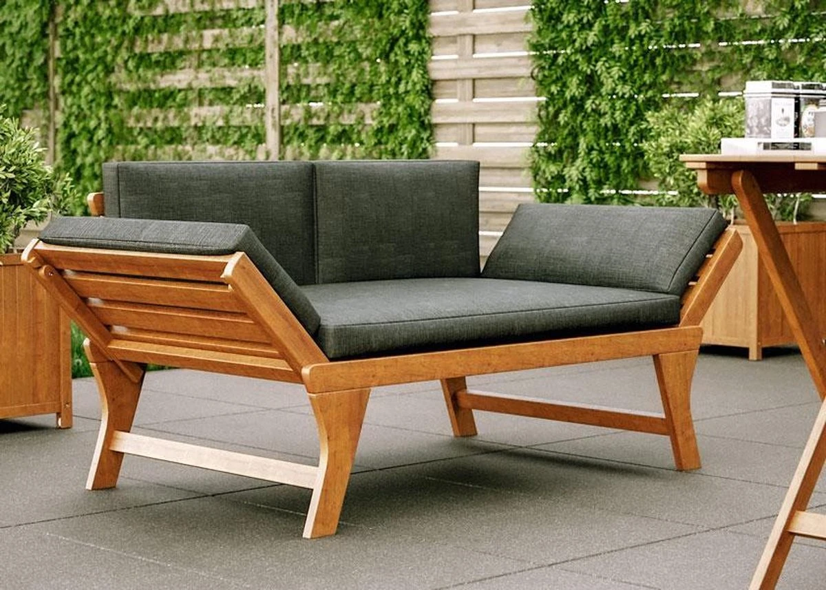 Loungebank Tuin FSC Antraciet – Makkelijk Verstelbaar Lounge Bank Balkon – Tuinbank Lounge Hardhout FSC – Perfecthomeshop 10 Loungebank Tuin FSC Antraciet – Makkelijk Verstelbaar Lounge Bank Balkon – Tuinbank Lounge Hardhout FSC – Perfecthomeshop - Image 10