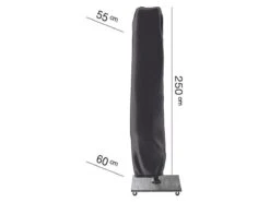 AeroCover Parasolhoes - Zweef Parasols - Grijs - 250x55 Cm (HxB) -Tuin Verkoop 1200x900 10