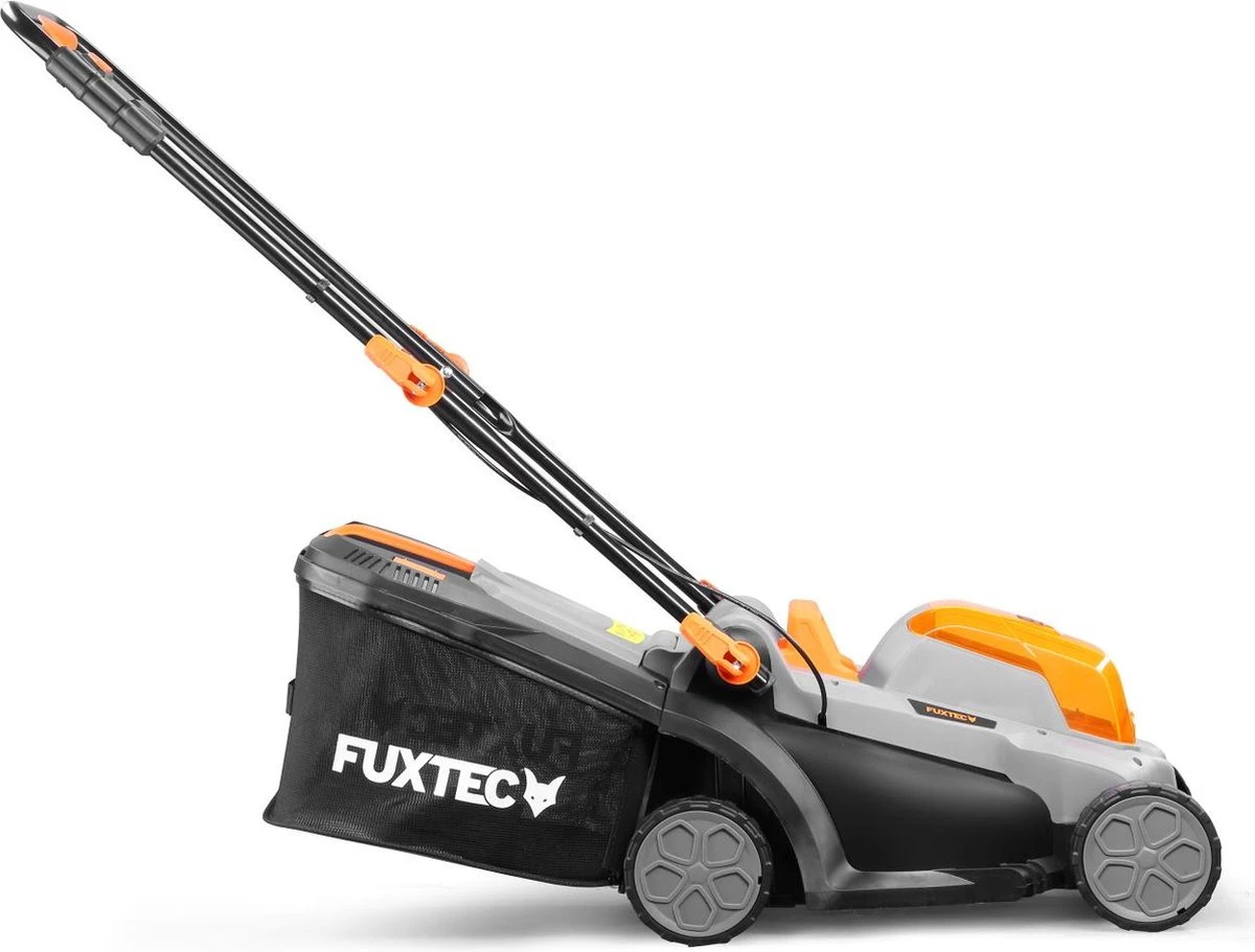 FUXTEC Grasmaaier Accu 40V (2x 20V) - Set Met Batterij (2x 2Ah) En Lader (2.4A Dubbellader) 4 FUXTEC Grasmaaier Accu 40V (2x 20V) - Set Met Batterij (2x 2Ah) En Lader (2.4A Dubbellader) - Image 4