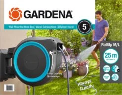 GARDENA - Wandslangenbox - RollUp XL - 35 Meter - Ø 13 Mm -Tuin Verkoop 1200x929 1