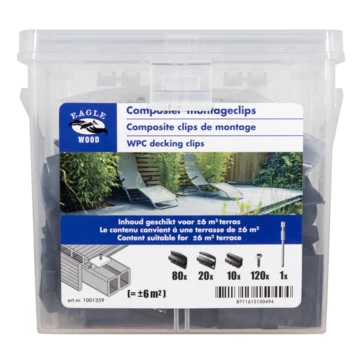 HKC Kunststof Clips - 110 Stuks 4 HKC Kunststof Clips - 110 Stuks - Image 4