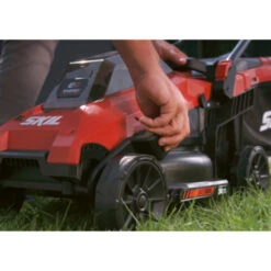 SKIL 20V Grasmaaier 0130BA Brushless 34cm + 2 Accu's 2,0Ah + Snellader -Tuin Verkoop 123 253