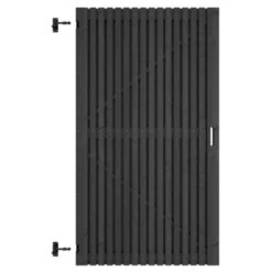 Tuinpoort Andalusië Verticaal Zwart