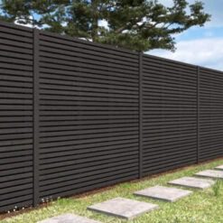 Schutting Andalusië Ca.180x180cm Zwart -Tuin Verkoop 123 557