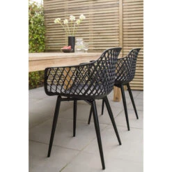 Stoel Savona Zwart -Tuin Verkoop 123 668