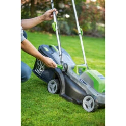 LUX 20V Accu Grasmaaier 33cm Incl. 2 Accu's 4,0Ah + Lader -Tuin Verkoop 123 678