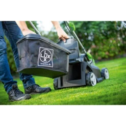 LUX 20V Accu Grasmaaier 33cm Incl. 2 Accu's 4,0Ah + Lader -Tuin Verkoop 123 680