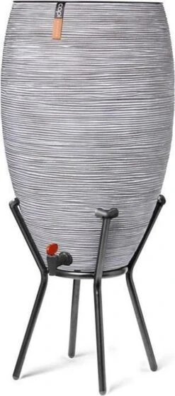 Capi Europe - Regenton Rib NL - 56x123 - Ivoor - Voor Binnen En Buiten - RKOFI1132 -Tuin Verkoop 531x1200