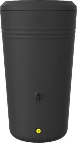 Elho Green Basics Regenton - Regenton - Living Black - Buiten - 200 Liter -Tuin Verkoop 650x1200