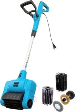 Güde Elektrische Oppervlakte- En Voegenreiniger - MET Telescopische Stang & 4 Voegenborstels - GUB 500