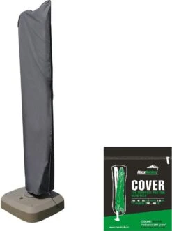 MaxxGarden Parasolhoes - Afdekhoes Voor Zweefparasol - Beschermhoes - 200-400 Cm - Met Rits En Trekkoord - Zwart -Tuin Verkoop 896x1200 2